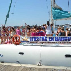 Fiestas en barco Valencia